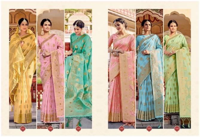 Neelambari Silk Nx By Sangam Heavy Linen Wedding Sarees Wholesale Shop In Surat
